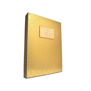 Louis Vuitton Metallic Gold Monogram Presentation Coffe book table